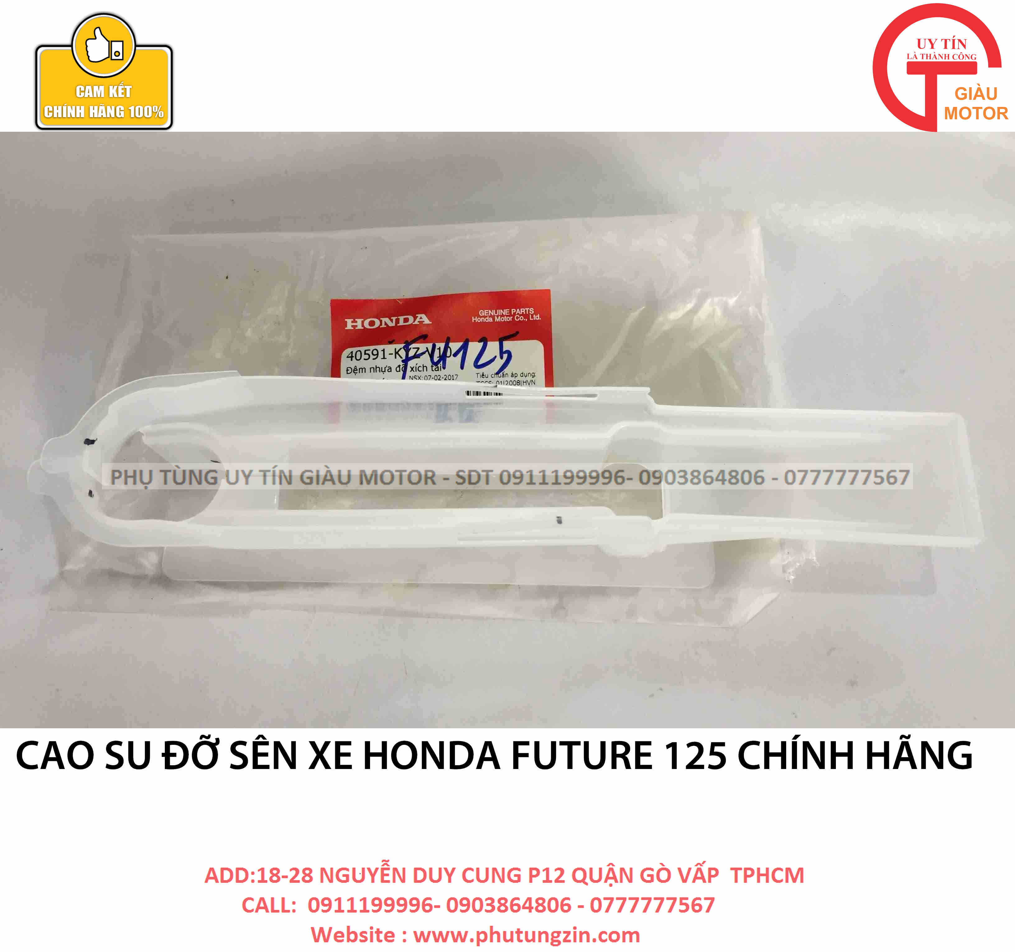 Cao su đỡ sên xe honda future 125