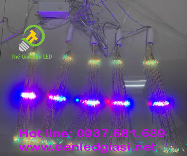 BỘ 5 CHÙM ĐÈN LED PHÁO HOA CẮM ĐIỆN TRANG TRÍ