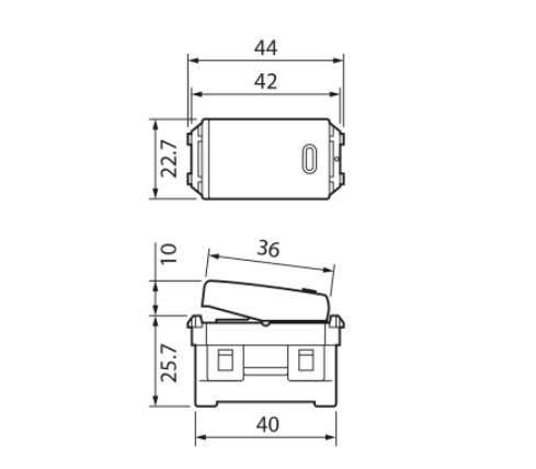 Công Tắc Panasonic đảo chiều – Wide Series