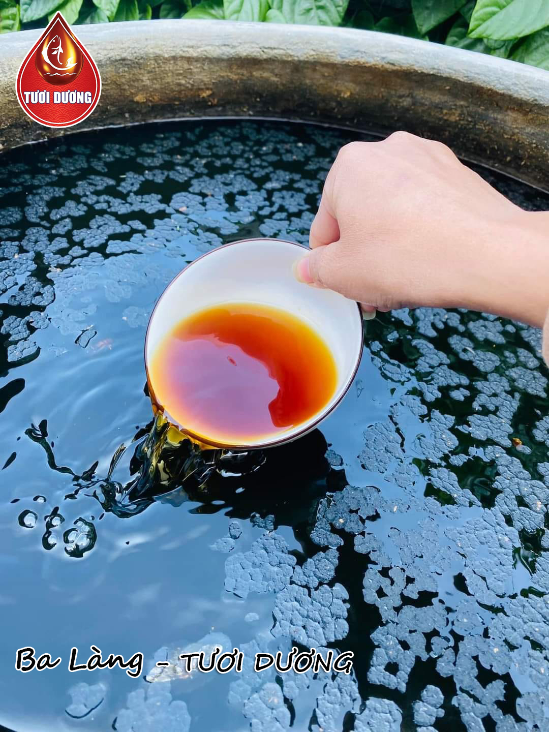 Nước mắm Ba Làng cốt cá cơm loại 1lit