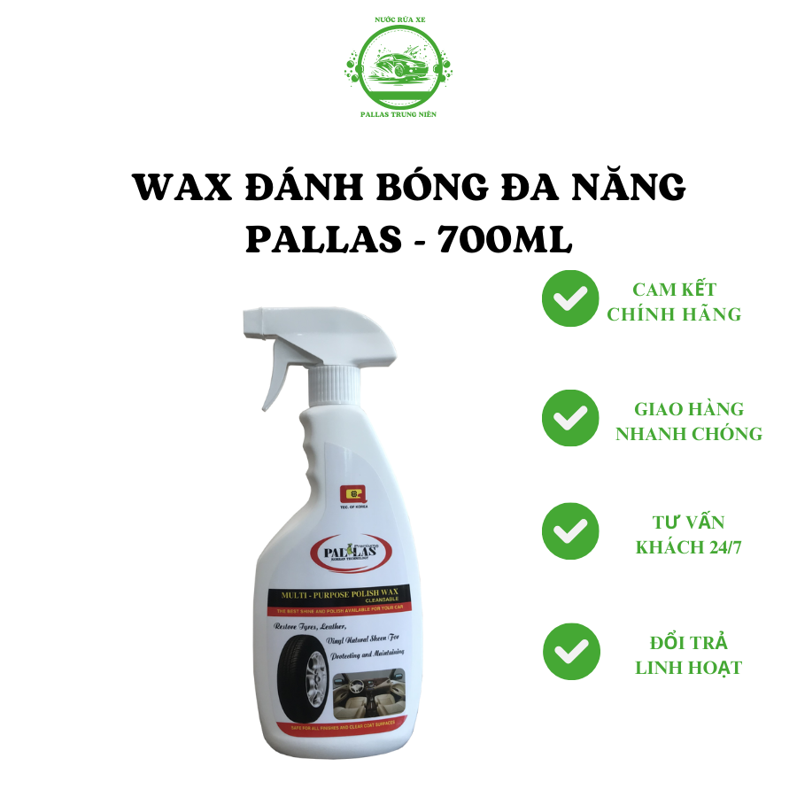 Wax đánh bóng đa năng 700ml