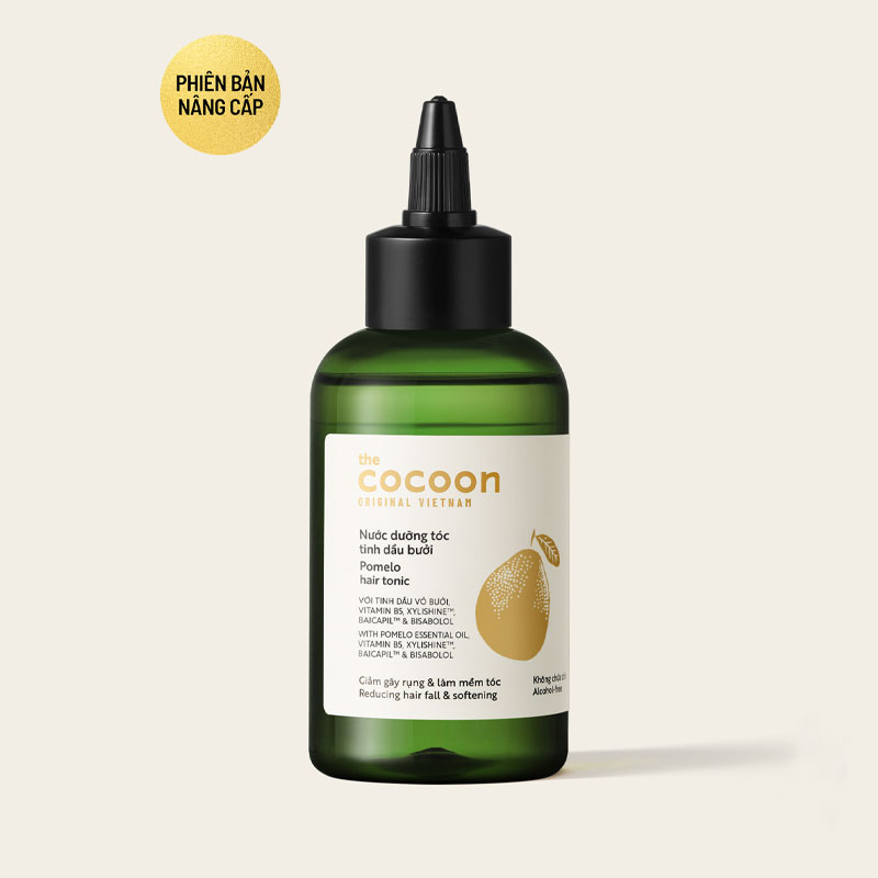 Nước dưỡng tóc tinh dầu bưởi(pomelo hair tonic)Cocoon 140ml