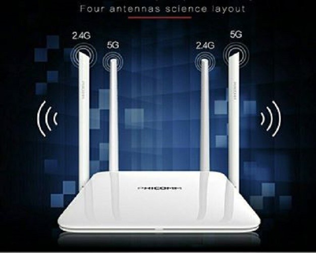 Router Wifi Phicomm K2 AC1200 băng tần kép