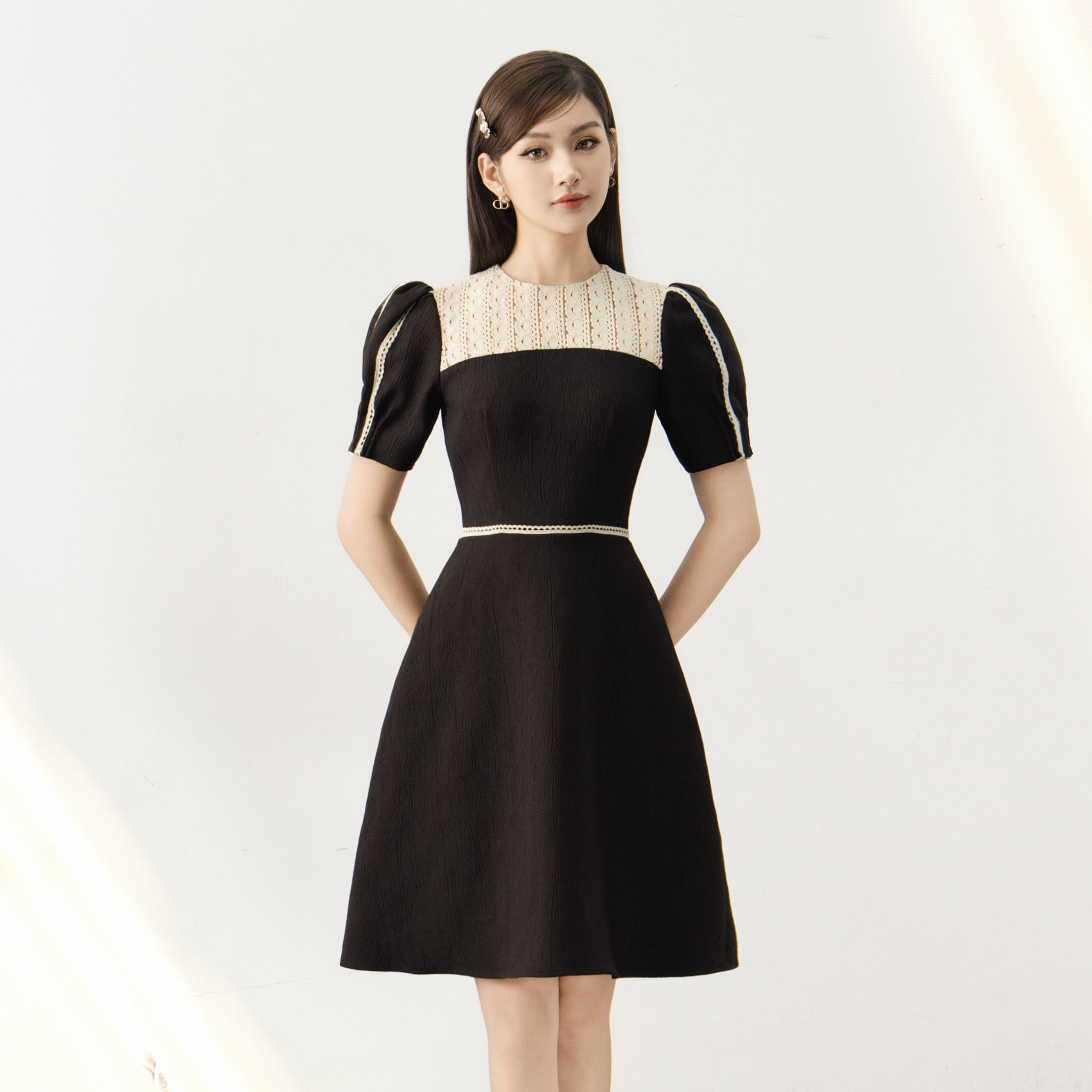 Voucher siêu sale 15% olv - đầm kiểu ellis dress