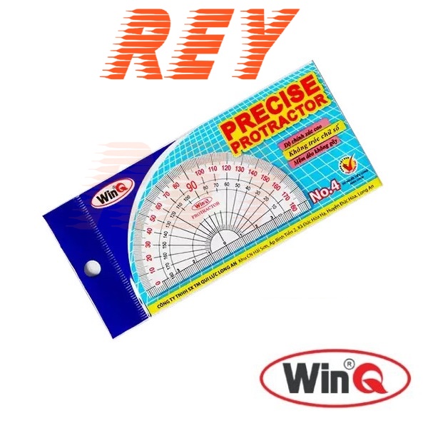 COMBO 10 cây thước đo độ dẻo trong suốt No.4 WinQ