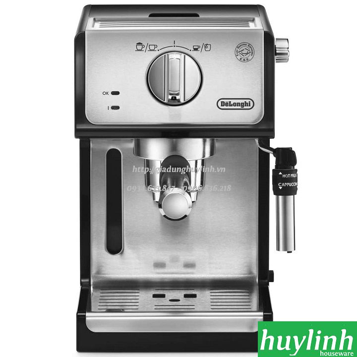 [Trả góp 0%]Máy pha cà phê Delonghi ECP35.31 - 1100W - 15 bar