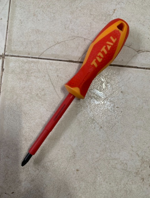 Tua vít bake cách điện PZ2x100 Total THTISPZ2100