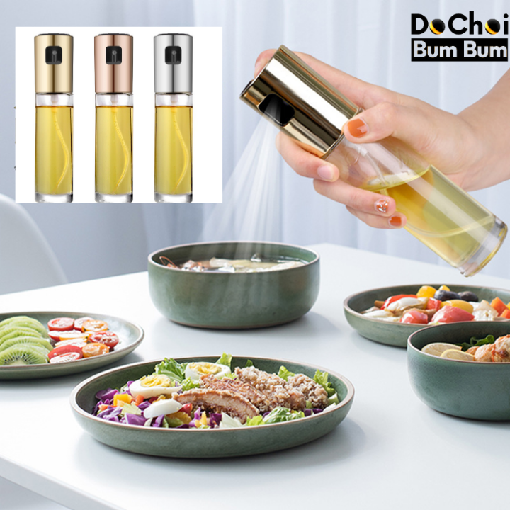 Chai xịt dầu ăn - Thủy tinh - dung tích 100ml