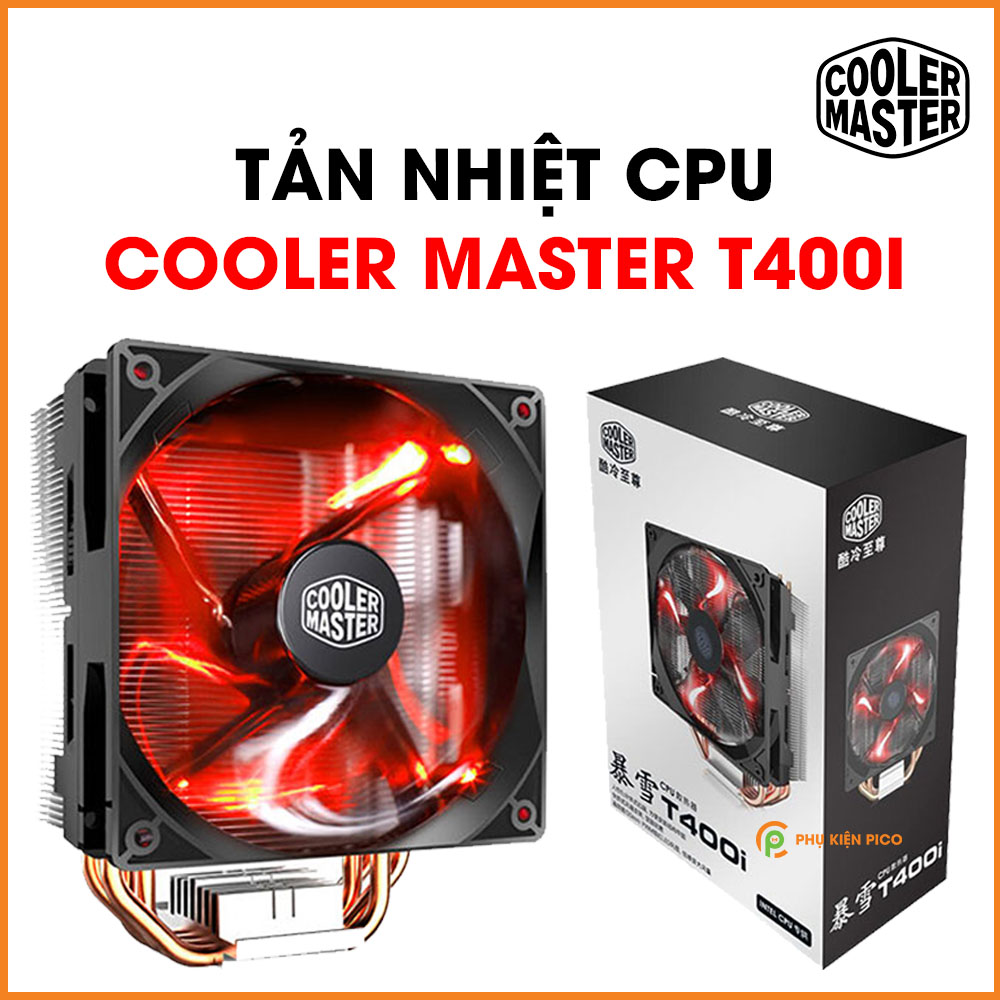 Fan cpu Cooler Master T400i led