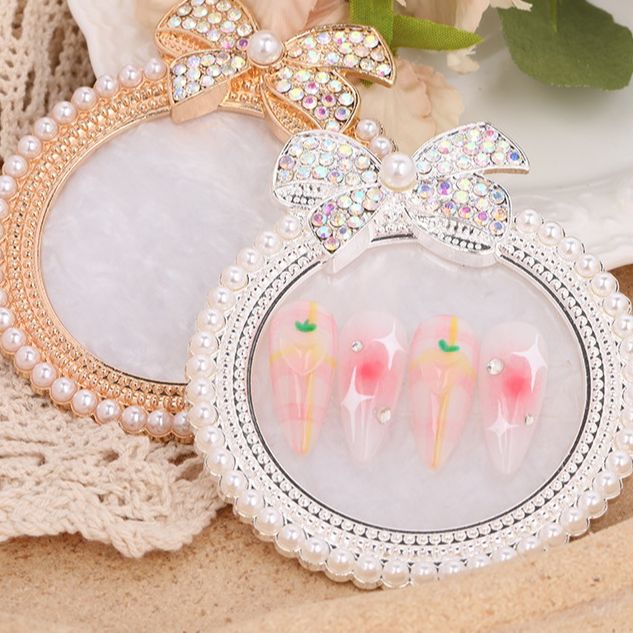 Vỉ Đá Xà Cừ Nơ Đá | Đạo Cụ Chụp Ảnh Móng