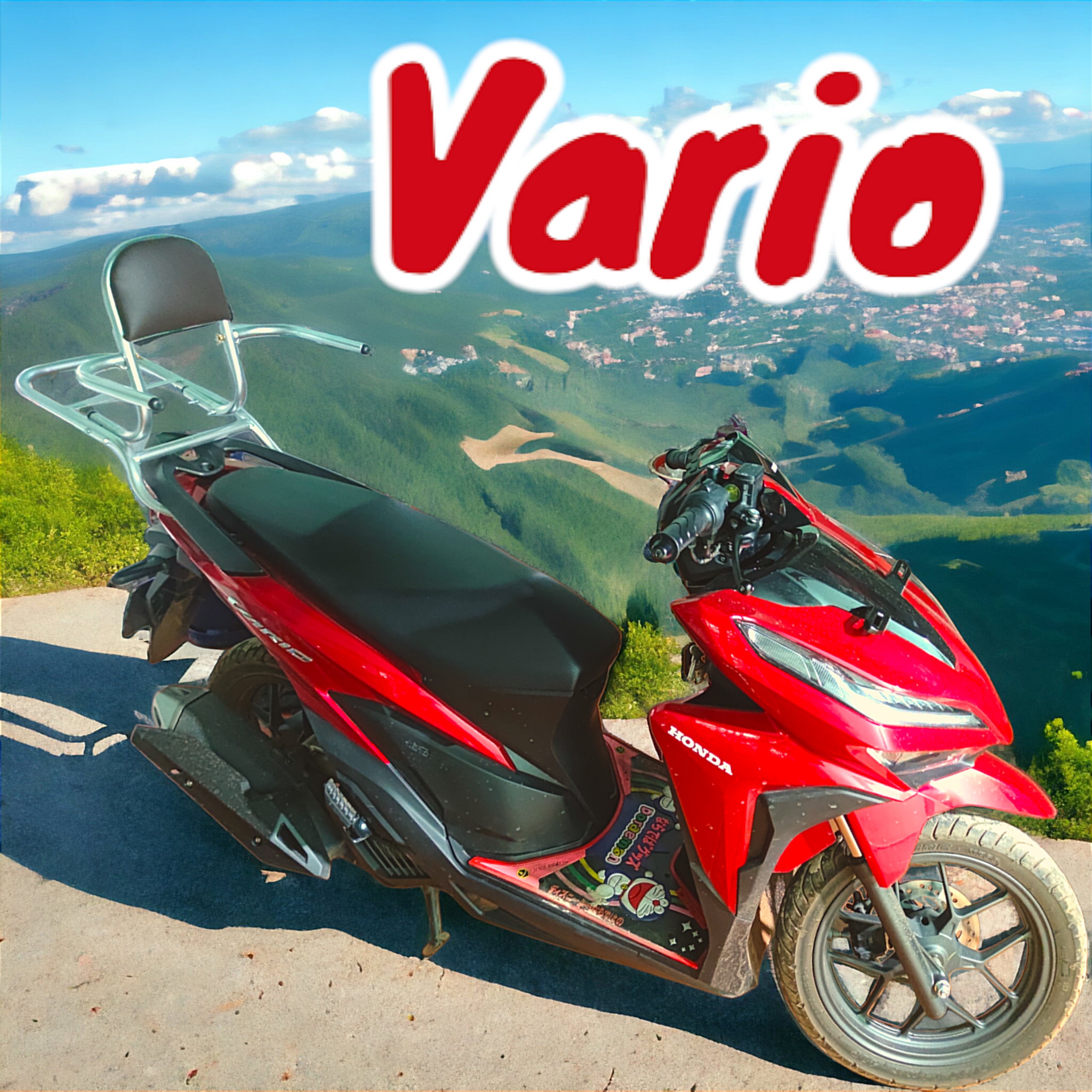 (Free Hand Grips) Baga Motorcycle Handlebars for Vario and Luvias