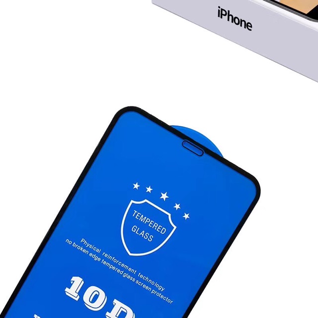 [HCM][SIÊU RẺ] Kính Cường Lực iPhone 9D 10D Full Màn Hình
