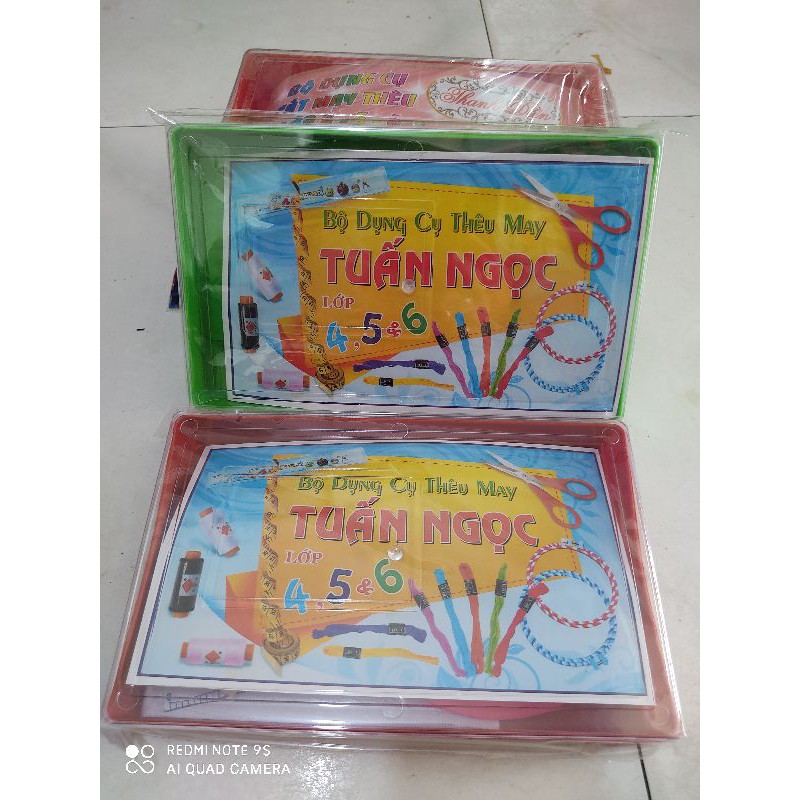 Bộ dụng cụ may thêu lớp 4, 5, 6