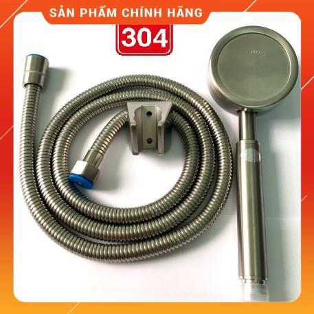 Vòi sen tăng áp inox 304 tăng áp- trọn bộ vòi tắm hoa sen full