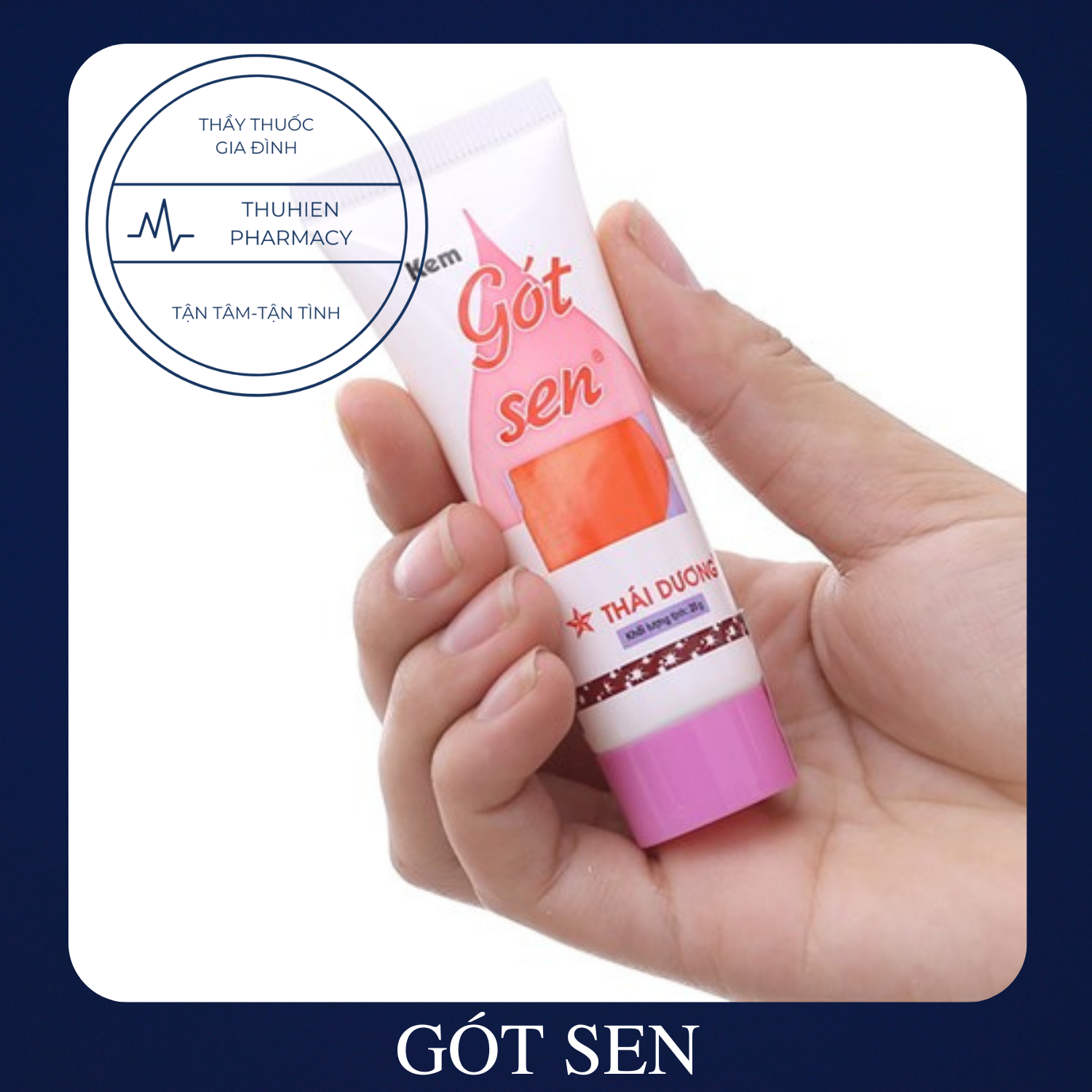 Kem dưỡng nứt gót chân Gót Sen Thái Dương (20g)