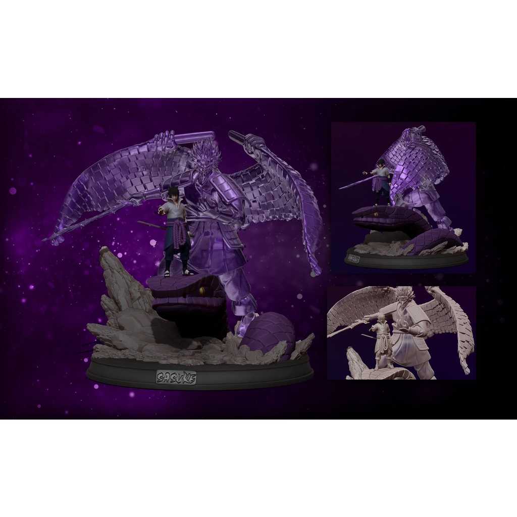 File in 3D Sasuke with Susanoo and Aoda