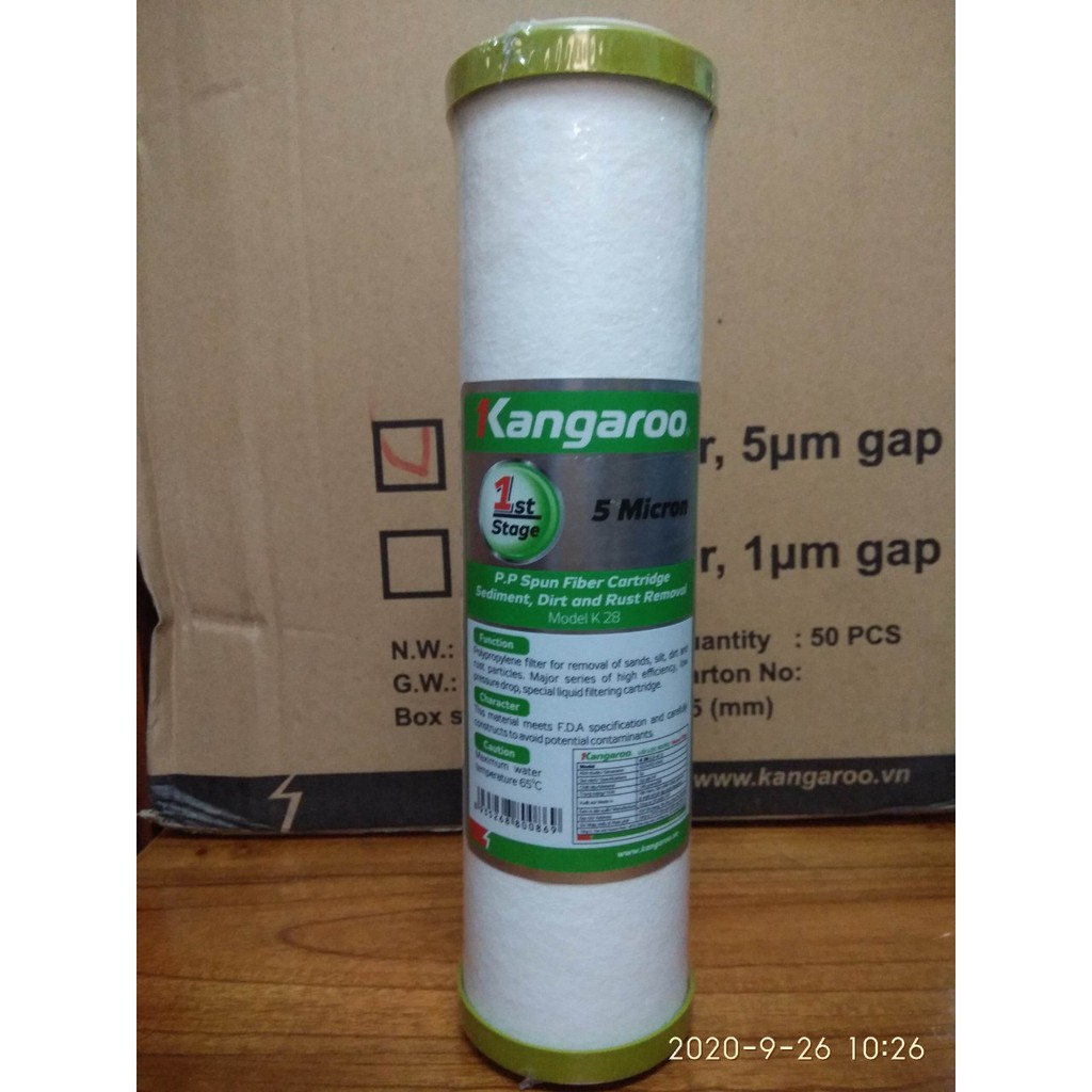 Kangaro Water Filter Number 1