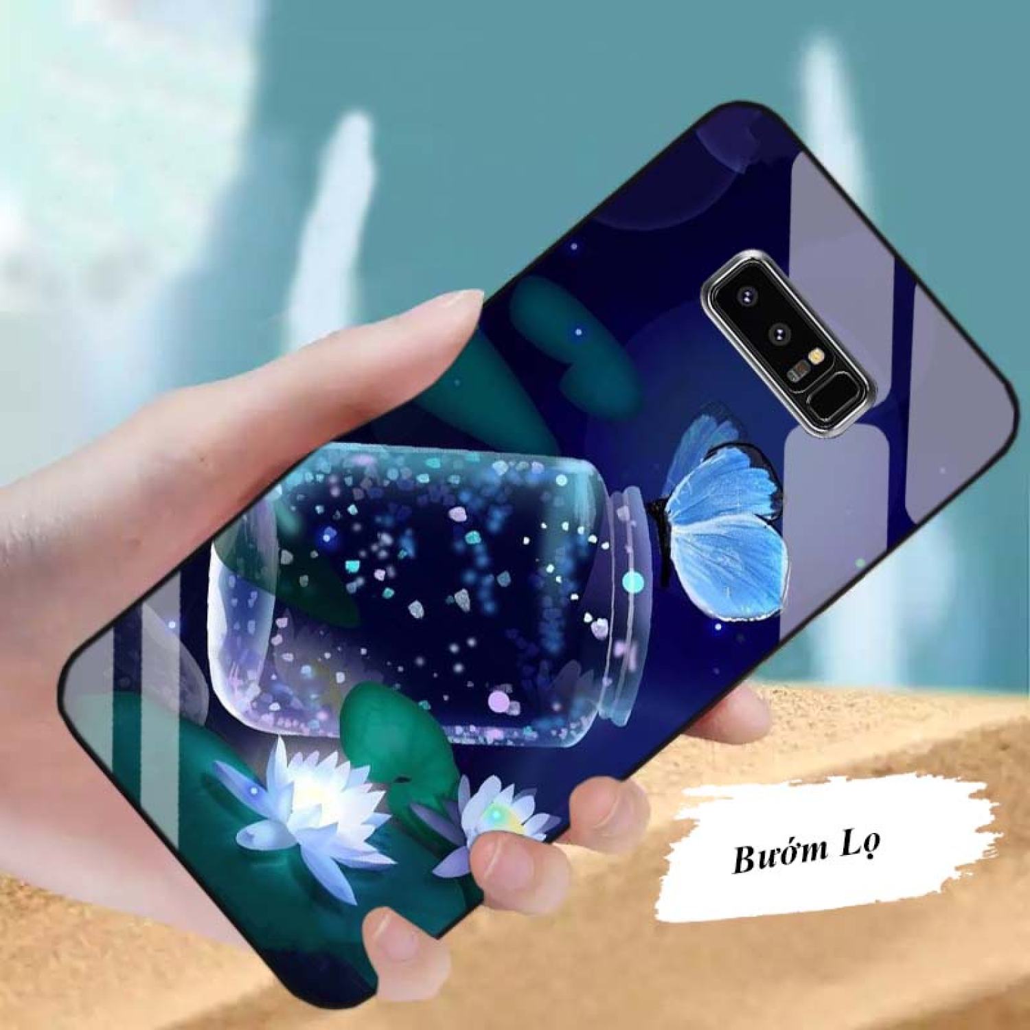 Ốp SAMSUNG NOte 8, S8, S8 Plus Lưng Kính Cường Lực Cao Cấp Mới ƞhất