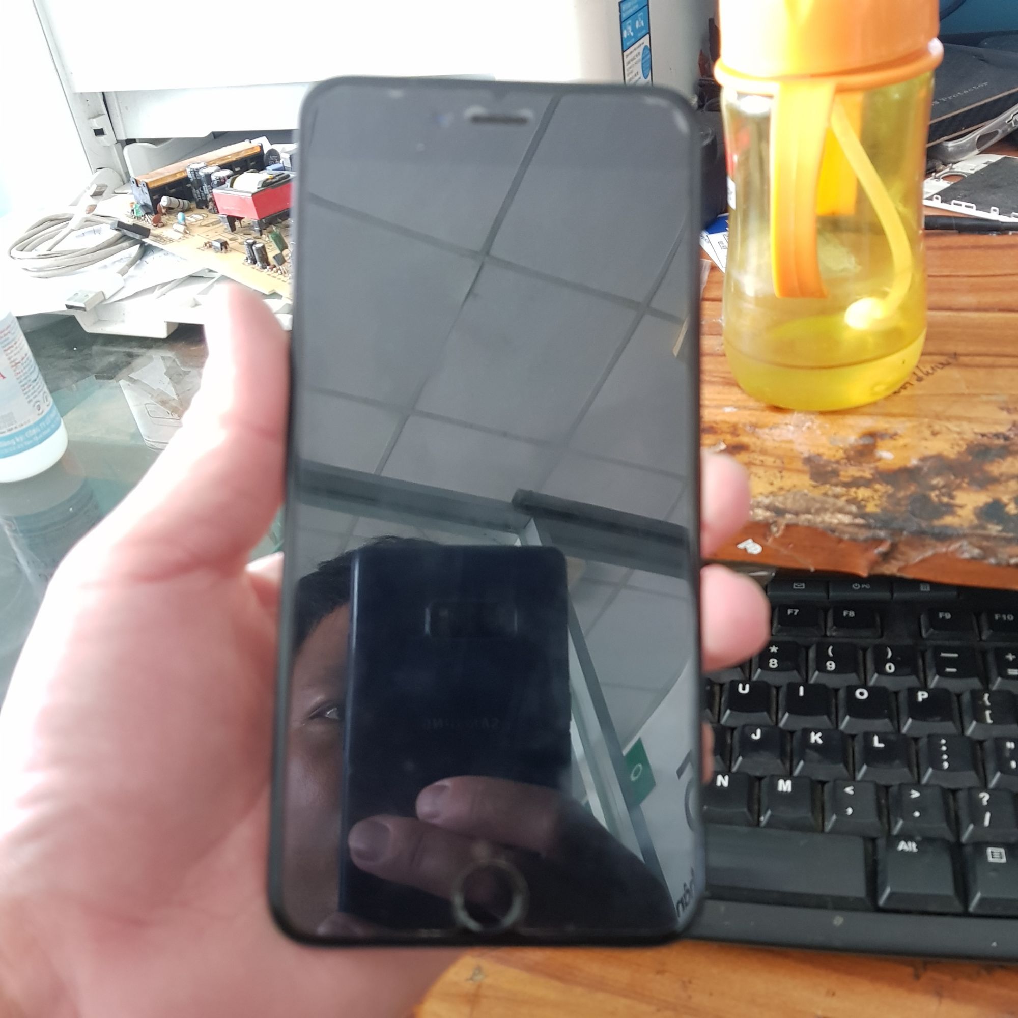 màn hình iphone 6 plus đen zin bóc máy