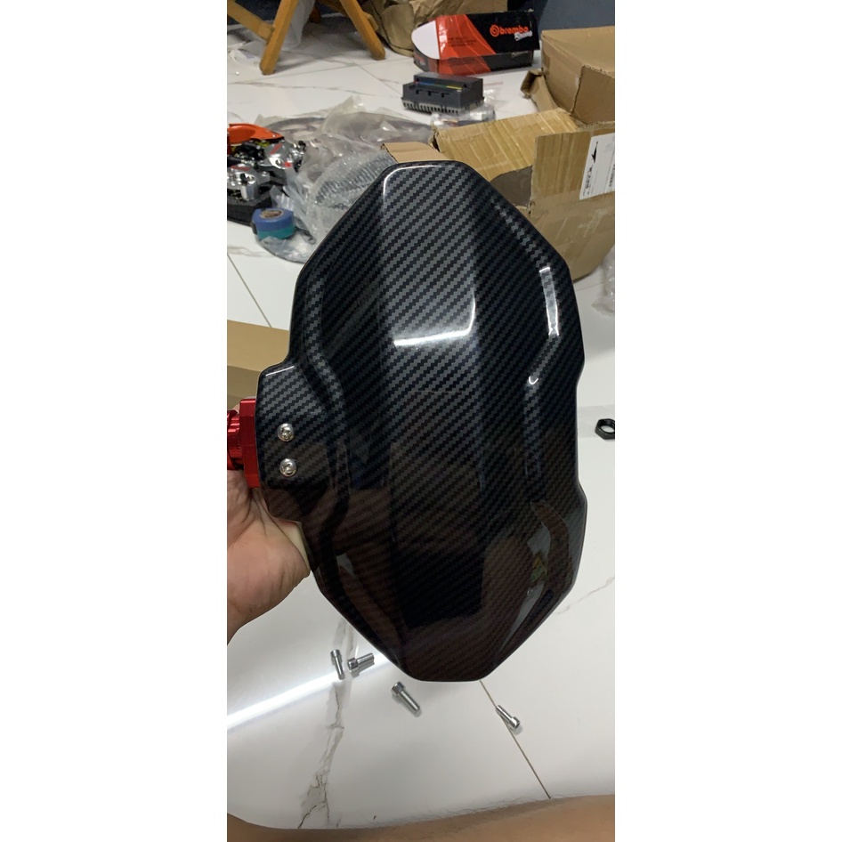 Dè Chắn Bùn Carbon Cnc Vân Đẹp Đủ Phụ Kiện