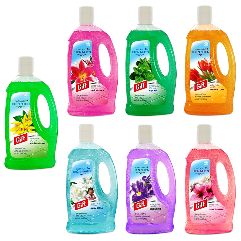 Nước thơm lau sàn Gift 1 Lít . Hương thơm từ thiên nhiên