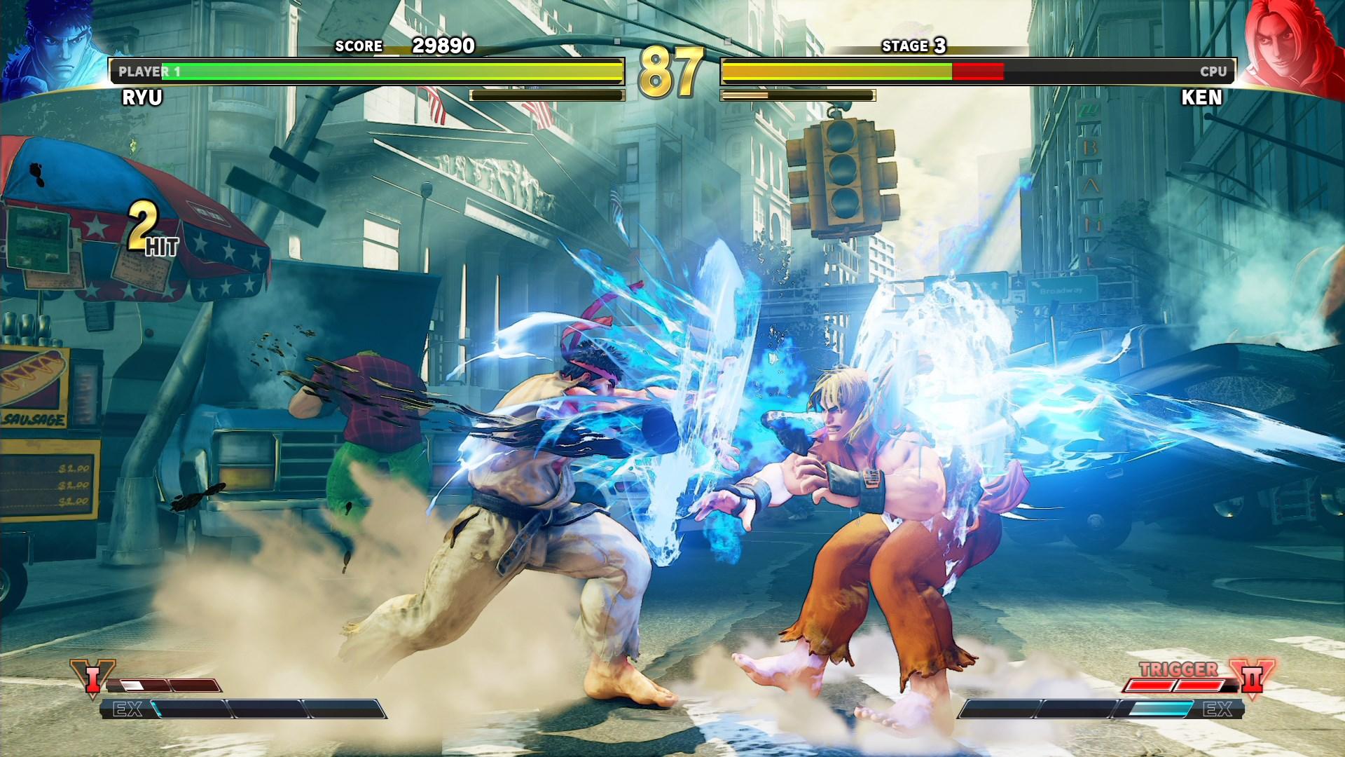 Đĩa trò chơi điện tử PS4 Street Fighter V