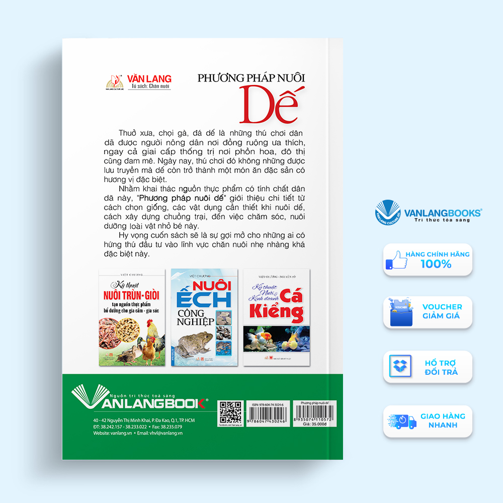 Sách - Phương Pháp Nuôi Dế-Vanlangbooks