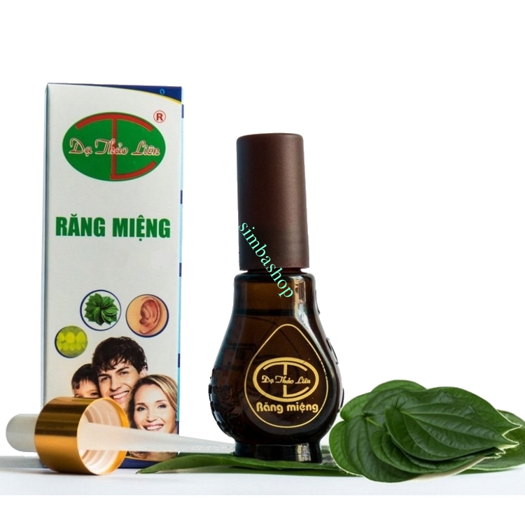 tinh dầu răng miệng dạ thảo liên lọ 20ml