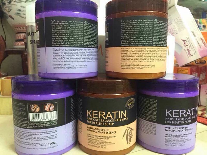 [HCM]Dầu ủ tóc hấp tóc siêu phục hồi KERATIN 1000ml – KM227