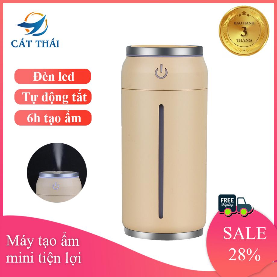 Máy tạo ẩm / Máy phun sương mini ML-BJG siêu đẹp không gây ồn có đèn led 2 chế độ tạo ẩm, tiện nghi, có cổng USB, chức năng tự tắt khi hết nước, tạo ẩm hạt siêu nhỏ không sợ ướt bàn