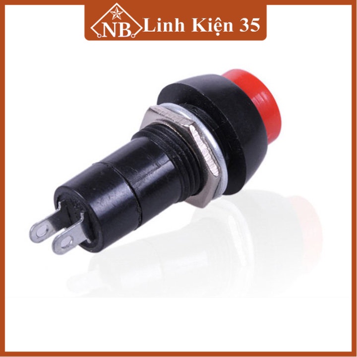 1 Nút nhấn đề 3A-250VAC không giữ trạng thái ( nhấn nhả )