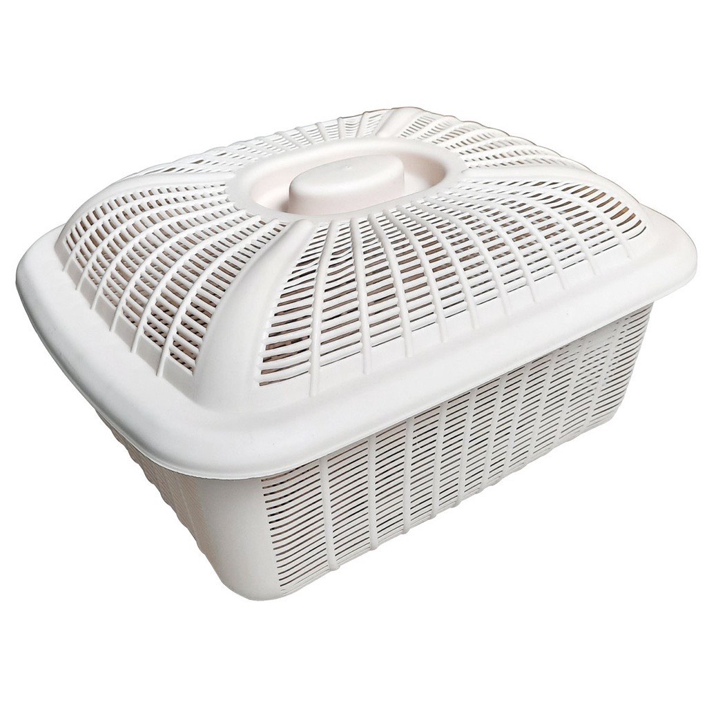 Rổ nhựa đựng đồ vuông có nắp đậy đựng đồ, đựng rau củ,trái cây an toàn-VIỆT NHẬT 3270 , rổ nhựa vuông , rổ nhựa Việt Nhật 3270 tramanhshop
