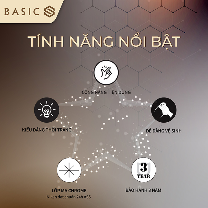 Vòi Xịt Bồn Cầu Basic BP-090