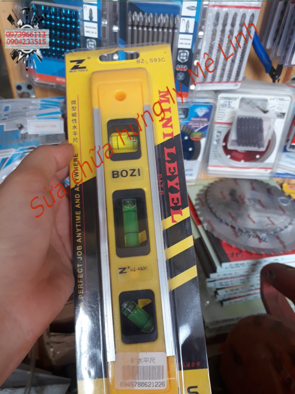 Thước nivo Bozi