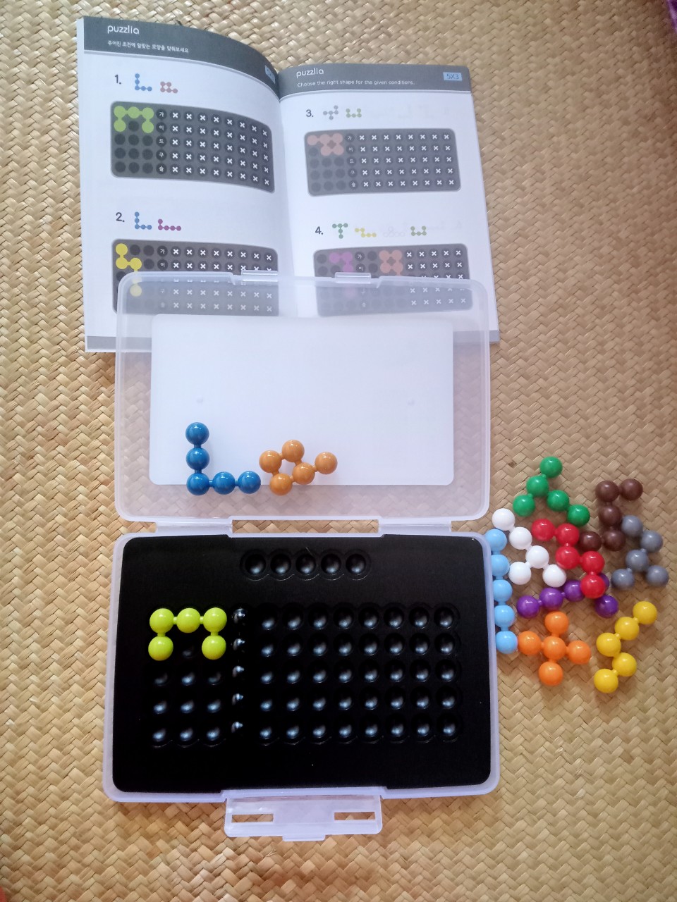 Đồ chơi Puzzlia Beads Puzzle 5x12 ( Chữ nhật 5x12 )