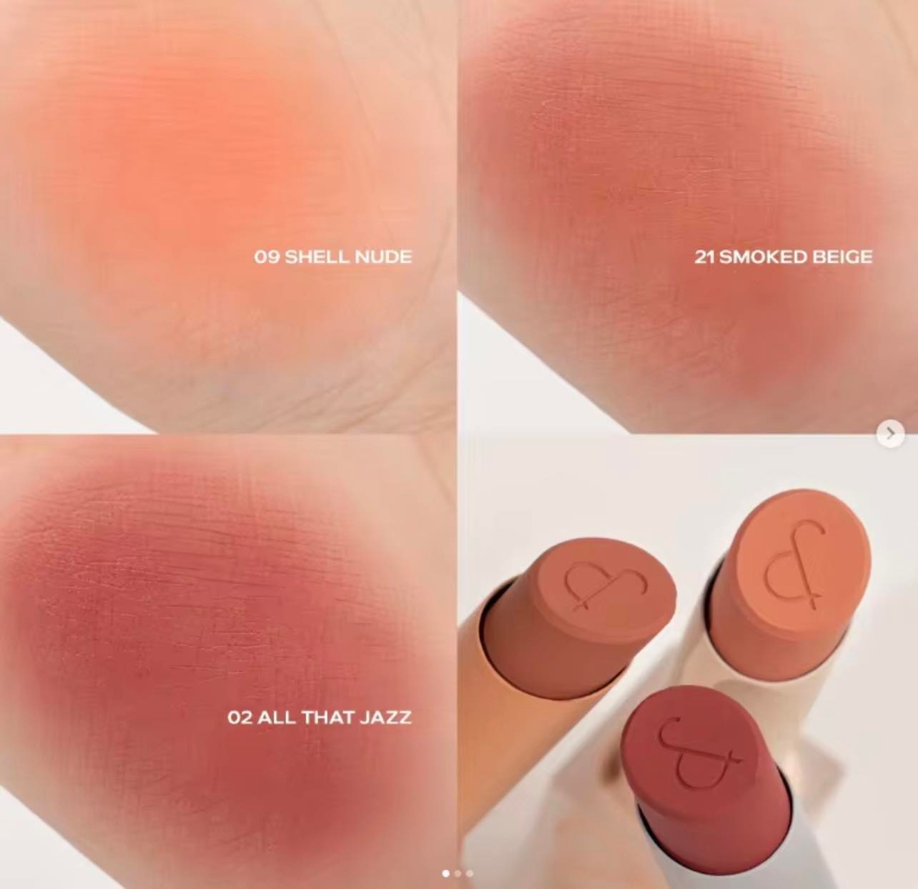 Son Thỏi Siêu Lì Cao Cấp Hàn Quốc Romand New Zero Matte Lipstick 3g [NEW] [MUTERAL NUDE]