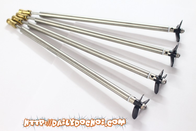 TCVCD2A loại chân vịt khớp cứng kèm chân vịt lõi 4mm, chất lượng cao cấp ổn định, an toàn và dễ dàng lắp ráp,giá bán lẻ 1 cái