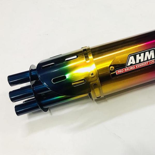 Pô AHM 6 Nòng 7 màu gắn Xe Máy