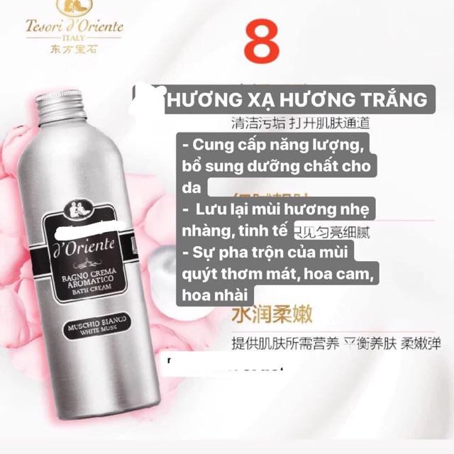 Sữa tắm nước hoa Tesori d'Oriente 500ml