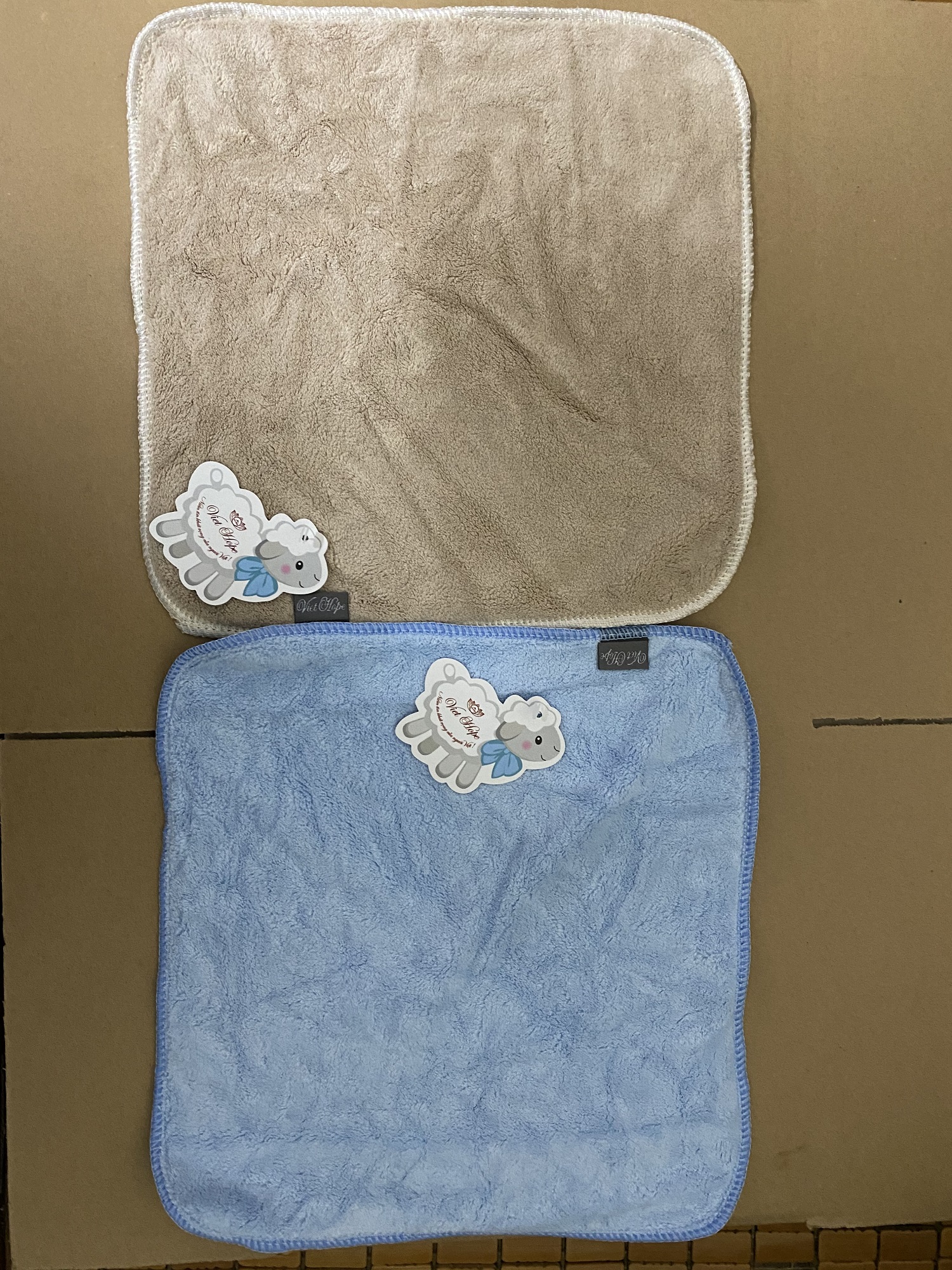 Khăn mặt trẻ em cao cấp viet hope (28 X28 cm ) (tiêu chuẩn xuất khẩu sang Nhật Bản)