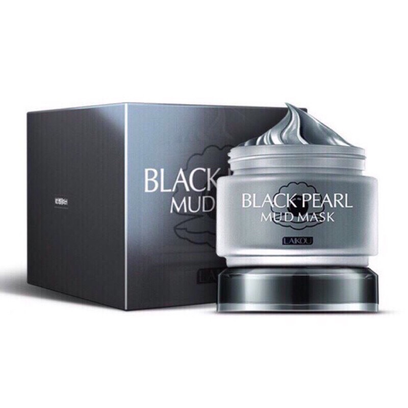 Mặt nạ bùn ngọc trai đen black pearl