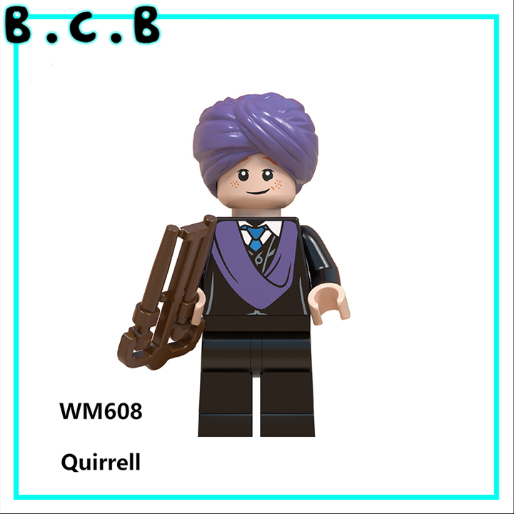 Minifigure Harry Potter Dumbledore Ron Hermione Đồ chơi Lắp ghép Xếp hình Mini Mô hình WM6047