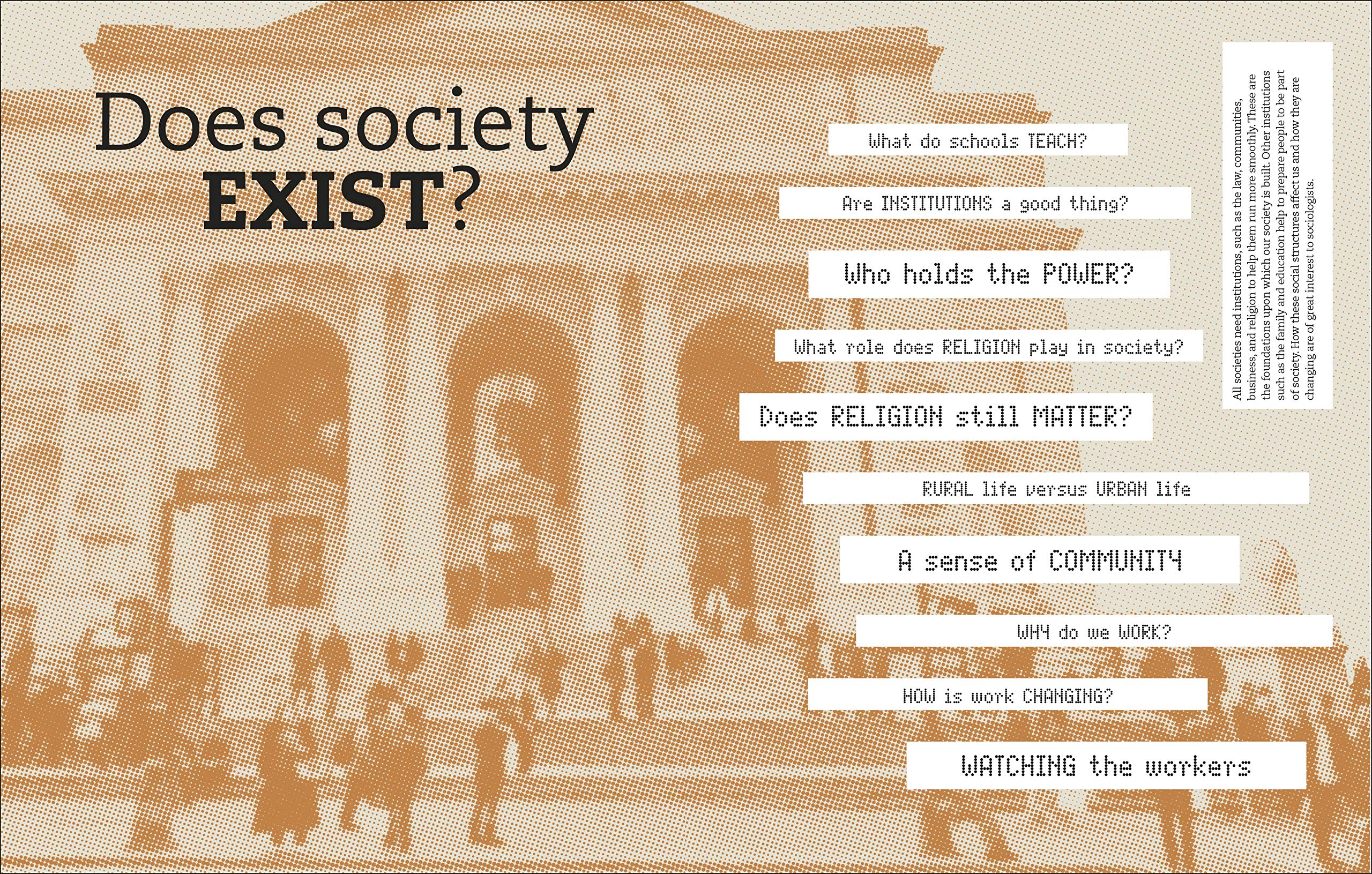 Sách DK books | Heads Up Sociology
