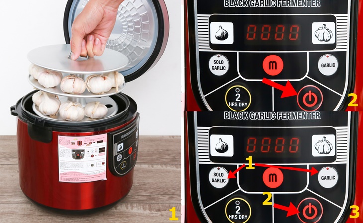 Nồi làm tỏi đen Mishio MK54 1.8l