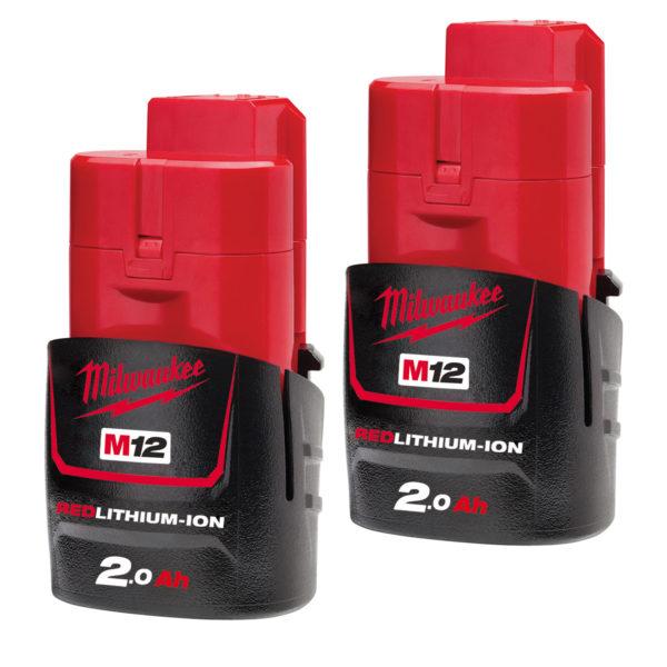 PIN 12V 2AH MILWAUKEE M12B2