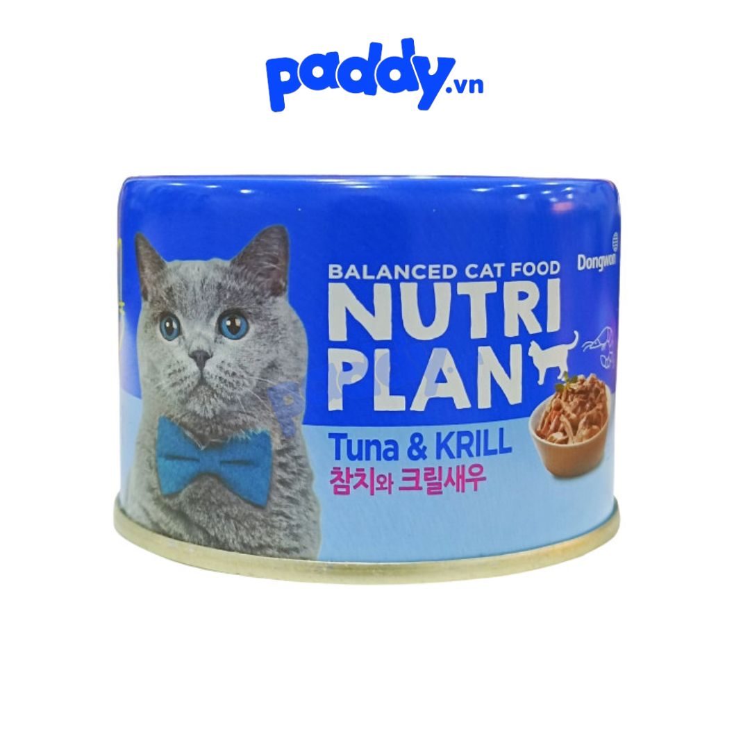 Pate Nutri Plan Mèo Mọi Lứa Tuổi (Lon 160g)