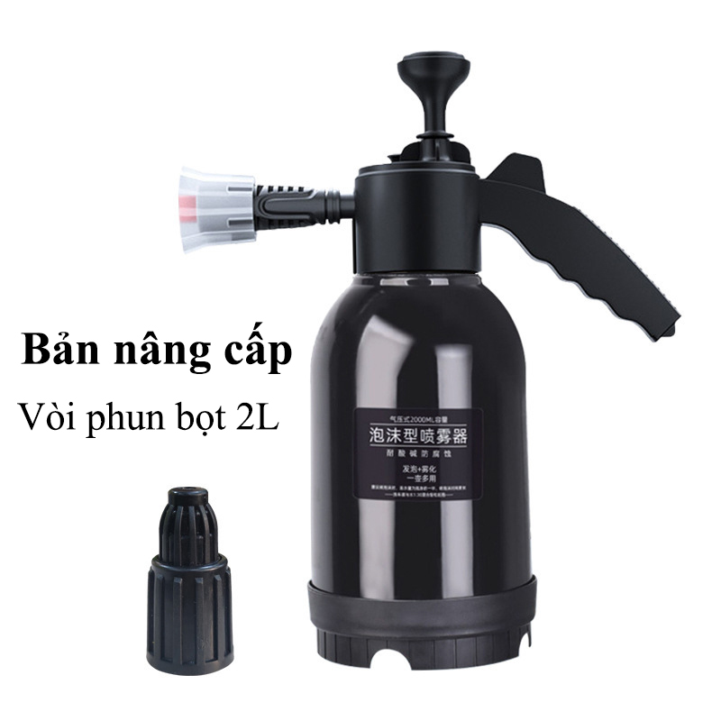 Bình tạo bọt tuyết rửa xe Bình xịt bọt tuyết rửa xe cầm tay Bình xịt tạo bọt tuyết Bình phun bọt tuyết 2000ml