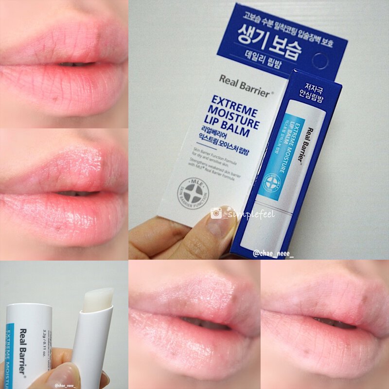 [Nhacuabeautyholic] Son dưỡng dạng thỏi REAL BARRIER EXTREMA MOISTURE LIP BALM
