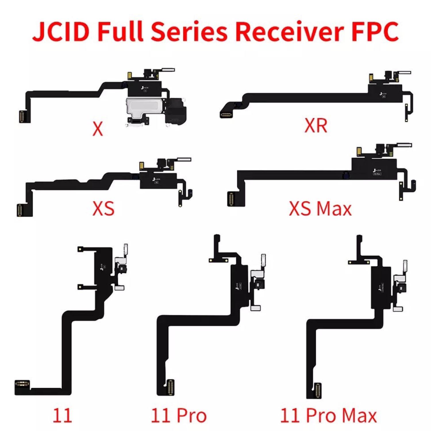 Cáp loa JC fix FaceID X-11PRM (cáp Receiver FPC)