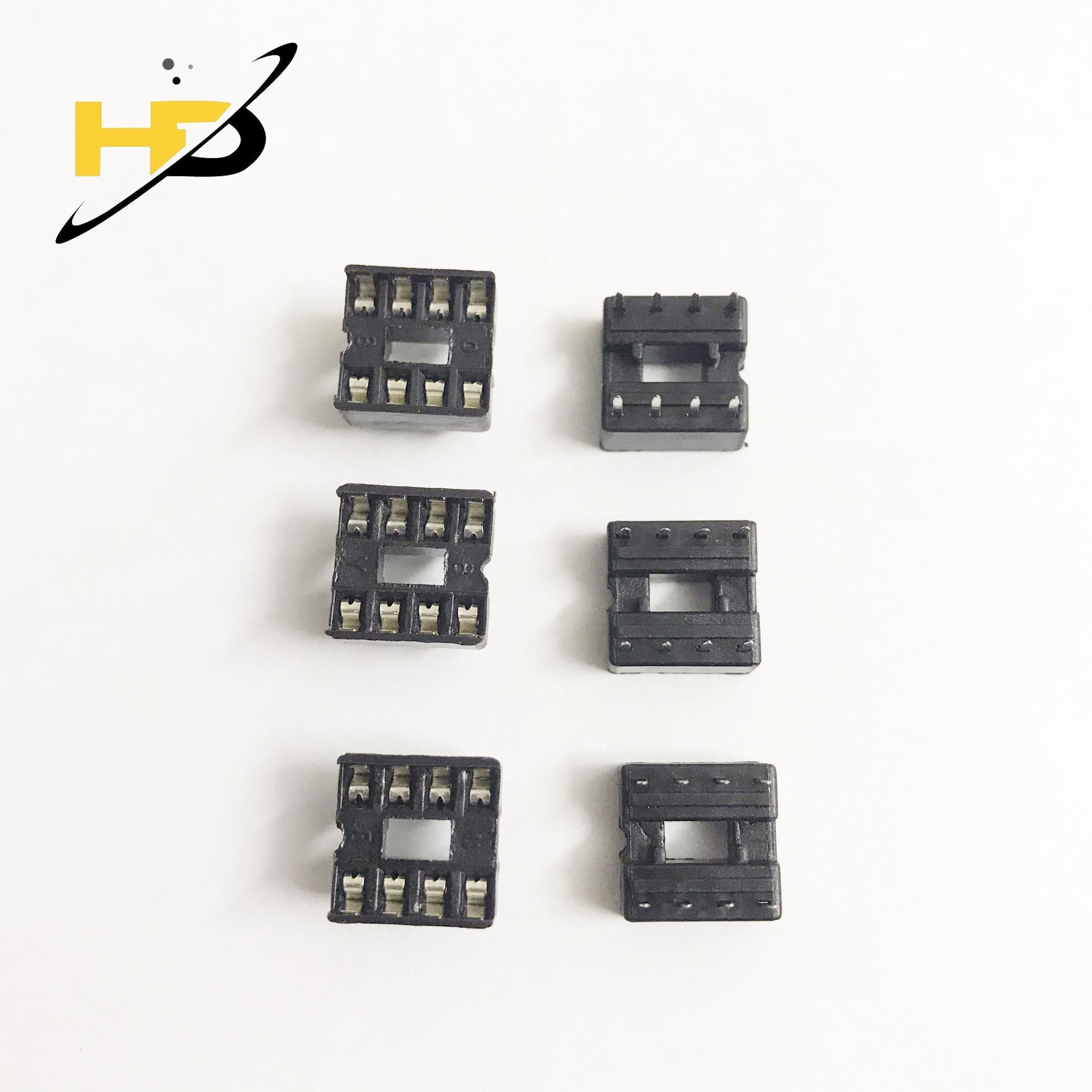 Bộ 20 đế ic 8 chân loại dẹt, conecter ổ cắm ic dip8